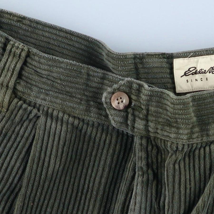 Eddie Bauer（エディーバウアー） 古着 ツータック 太畝 コーデュロイ