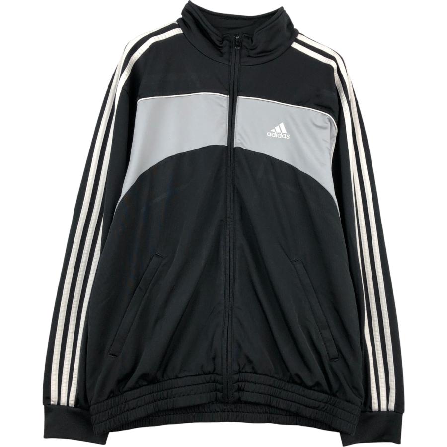 00's adidas originalsトラックジャケット ジャージ 古着 adidas - 美品00s】アディダス刺繍トラックジャケット古着ジャージ