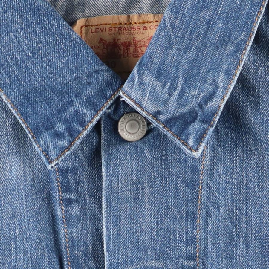 古着 リーバイス Levi's 72530-0021 ユーロモデル デニムジャケット Gジャン メンズM相当/eaa613841 Levi's（リーバイス） 古着 Levi's 72530-0021 ユーロモデル デニム