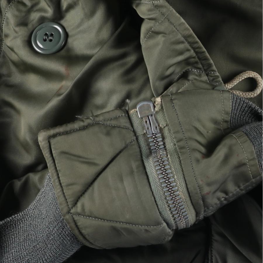 古着 訳あり特価 60年代 米軍実品 アルファ N-2B 黒タグ コヨーテ