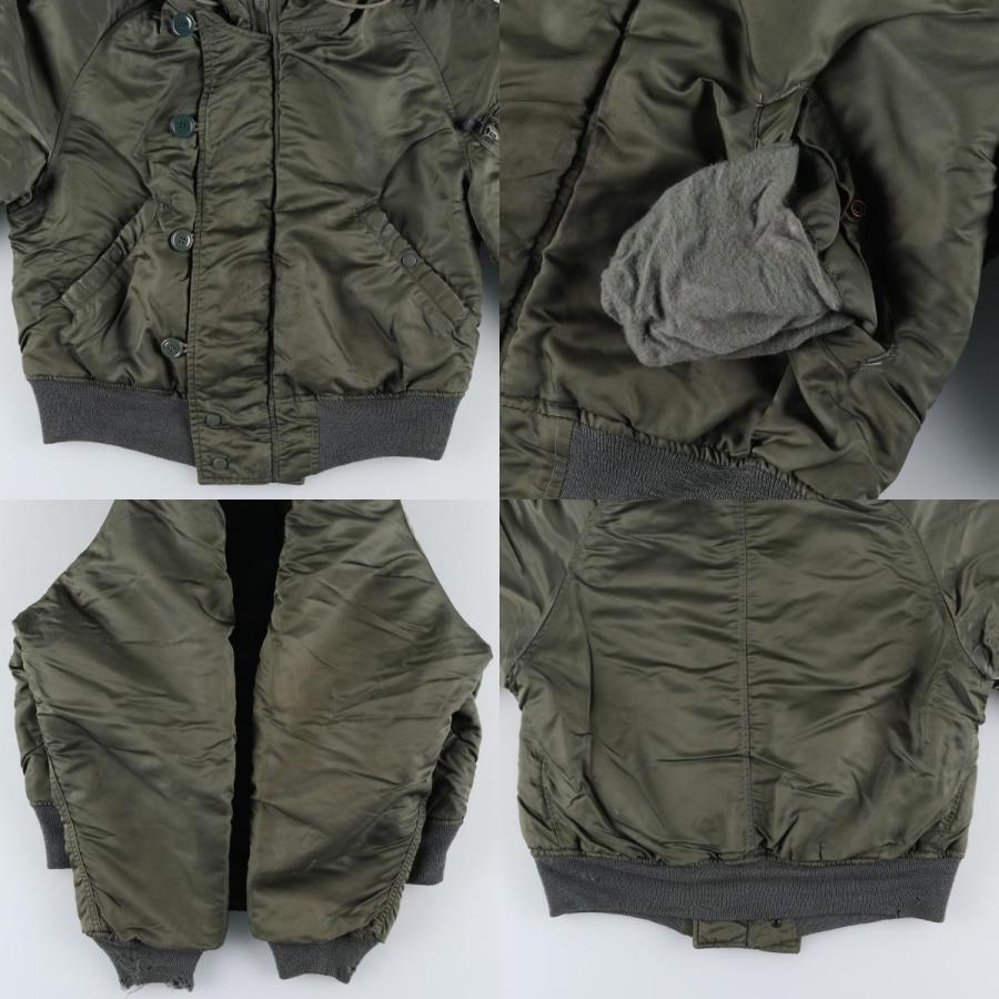 古着 訳あり特価 60年代 米軍実品 アルファ N-2B 黒タグ コヨーテ