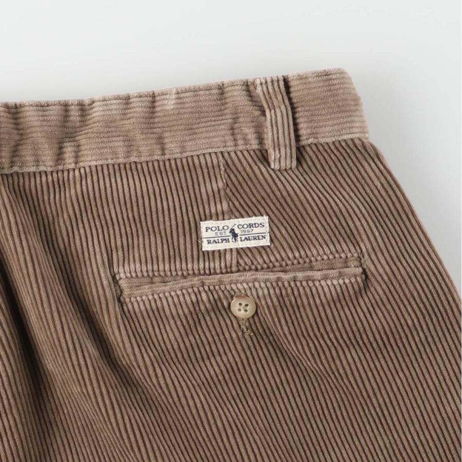 古着 ラルフローレン Ralph Lauren Polo ツータック コーデュロイ