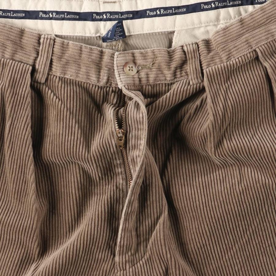 古着 ラルフローレン Ralph Lauren POLO by Ralph Lauren ツータック コーデュロイパンツ メンズw34相当 /eaa401382 古着 ラルフローレン Ralph Lauren Polo ツータック コーデュロイ