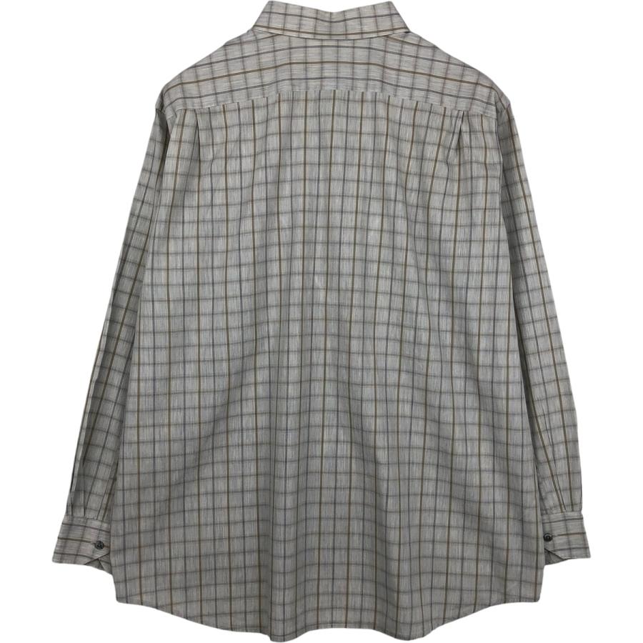 LACOSTE チェック柄 長袖シャツ 冬物アウター LACOSTE（ラコステ） 古着 チェック柄 長袖 ボタンダウンチェック