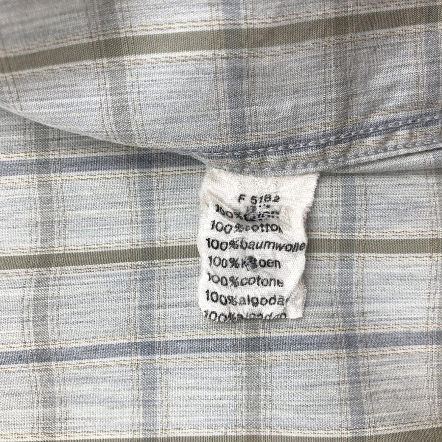 LACOSTE（ラコステ） 古着 チェック柄 長袖 ボタンダウンチェック