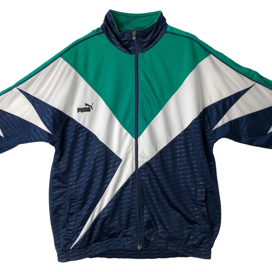 PUMA（プーマ） 古着 80~90年代 総柄 ジャージ トラックジャケット