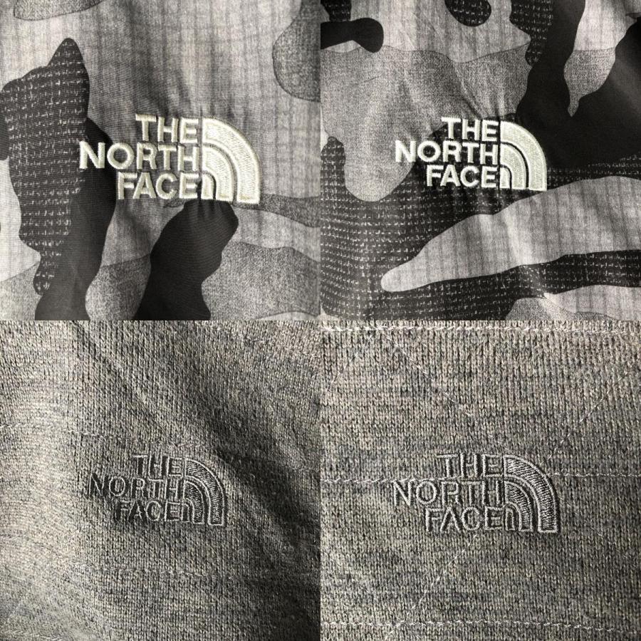 古着 ザノースフェイス THE NORTH FACE 迷彩柄 フリース リバーシブル 中綿パーカー パファージャケット メンズL相当/eaa614156 THE NORTH FACE（ザ ノースフェイス） 古着 迷彩柄 フリース