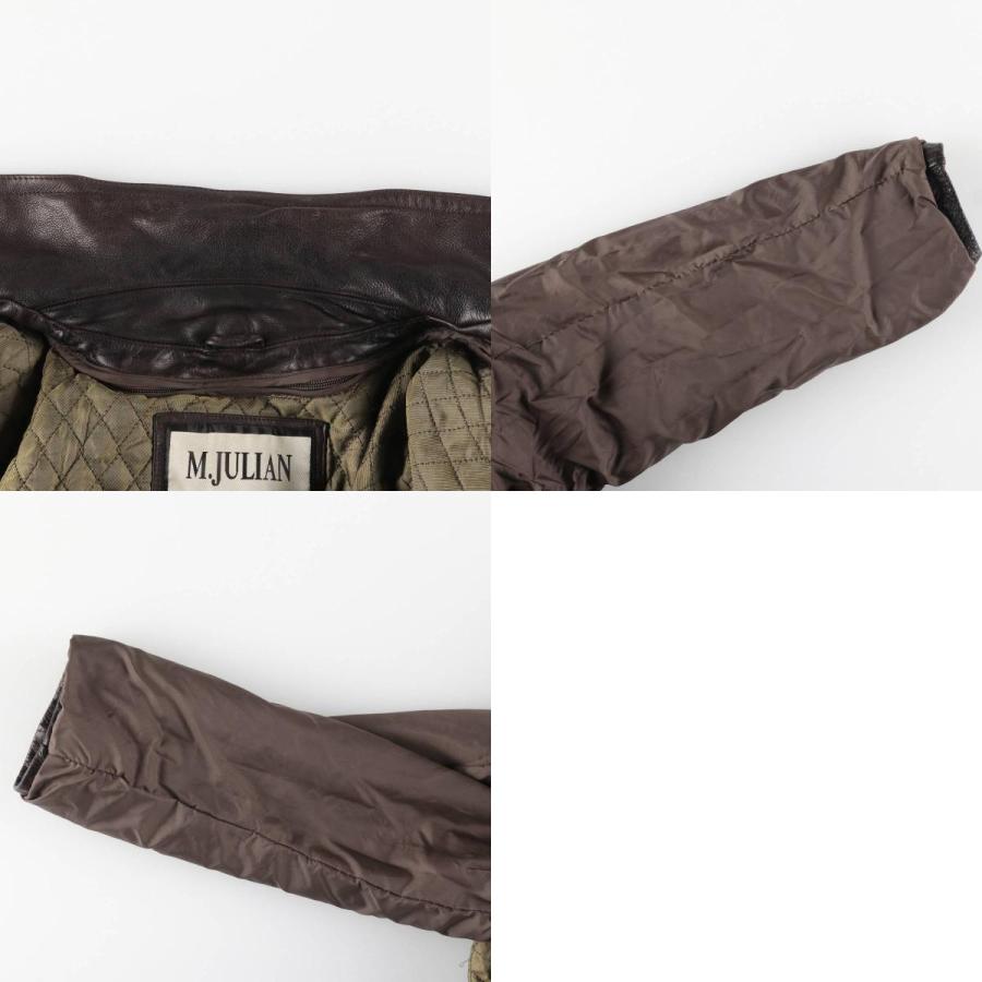古着 ウィルソンズレザー WILSONS LEATHER M.JULIAN 中綿入り レザー
