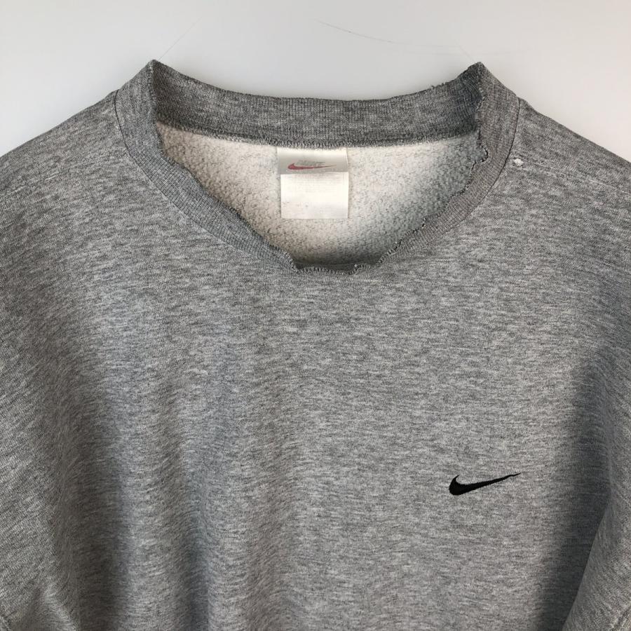 NIKE（ナイキ） 古着 90~00年代 ワンポイントロゴスウェットシャツ