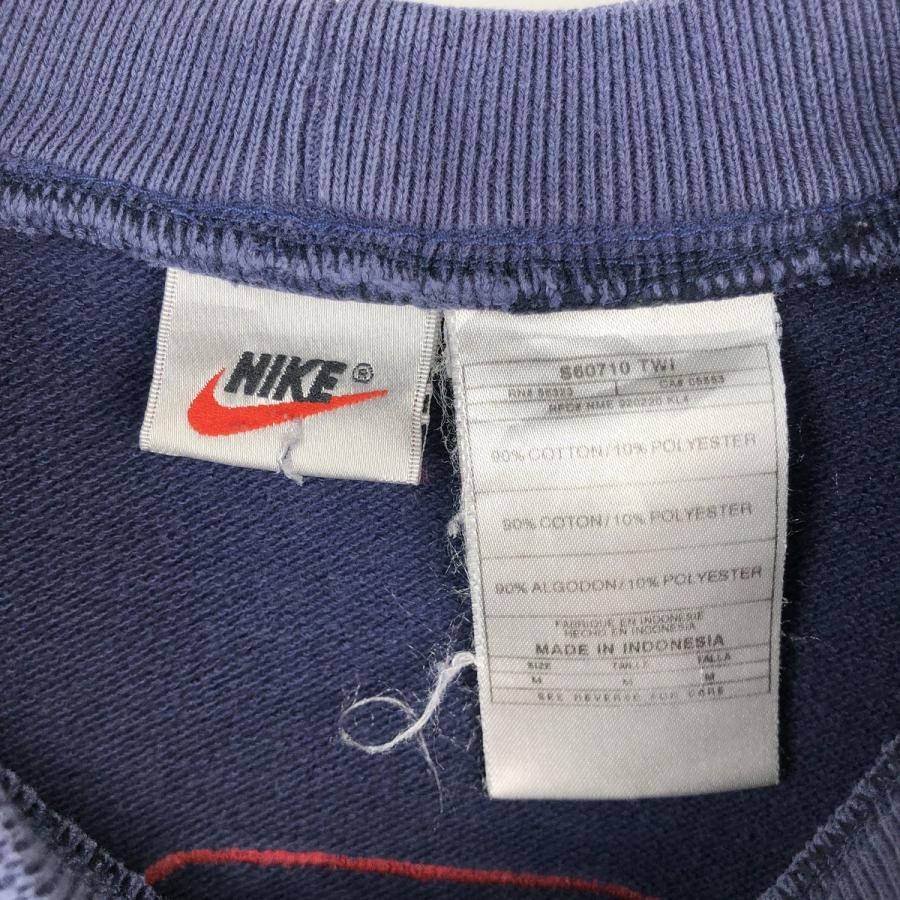 NIKE（ナイキ） 古着 90~00年代 星条旗柄 ロゴスウェットシャツ