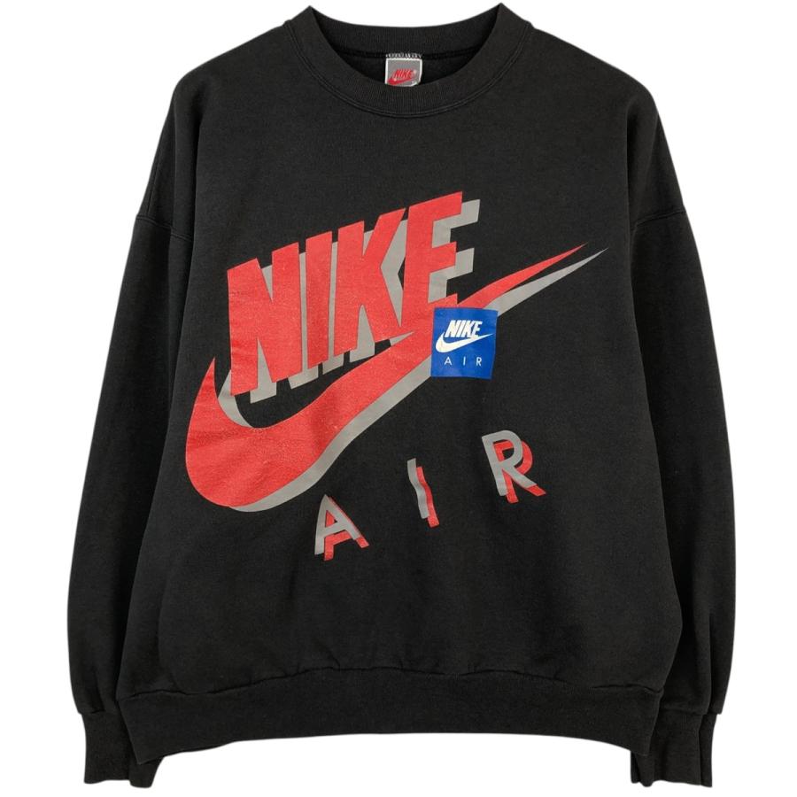 NIKE（ナイキ） 古着 90年代 銀タグ AIR ロゴスウェットシャツ 