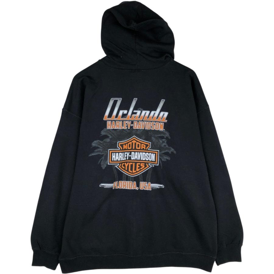古着 ハーレーダビッドソン Harley-Davidson スウェットフルジップ