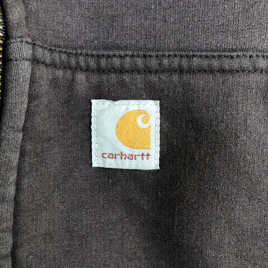 Carhartt（カーハート） 古着 スウェットフルジップパーカー メンズL