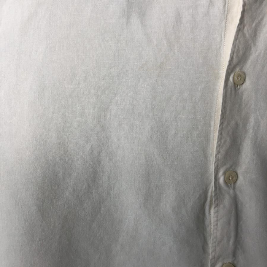 古着 ラルフローレン Ralph Lauren POLO by 半袖 リネンシャツ×シルク