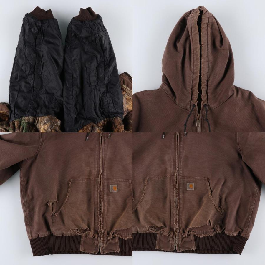 Carhartt（カーハート） 古着 アクティブジャケット 中綿入り ダック