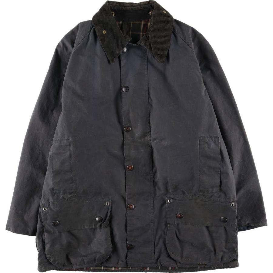 古着 80年代 バブアー Barbour BEAUFORT ビューフォート 旧3ワラント オイルド ハンティングジャケット 英国製 C40 メンズM相当 ヴィンテージ/eaa614835 古着 80年代 バブアー Barbour BEAUFORT ビューフォート 旧3ワラント