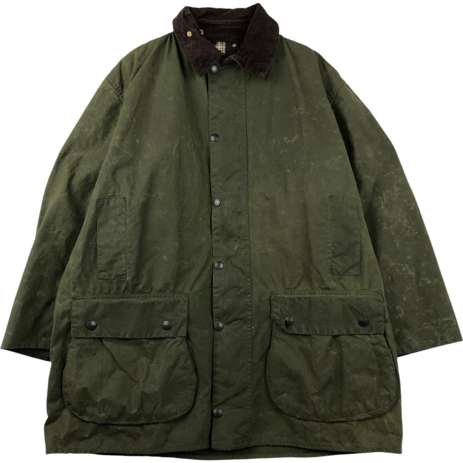 古着 80~90年代 バブアー Barbour BORDER ボーダー 旧3ワラント