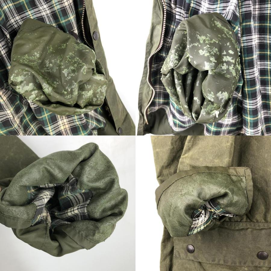 90s 英国製 Barbour BORDER 3ワラント C50 リペア有 90s 英国製 Barbour BORDER 3ワラント C50 リペア有 - メルカリ