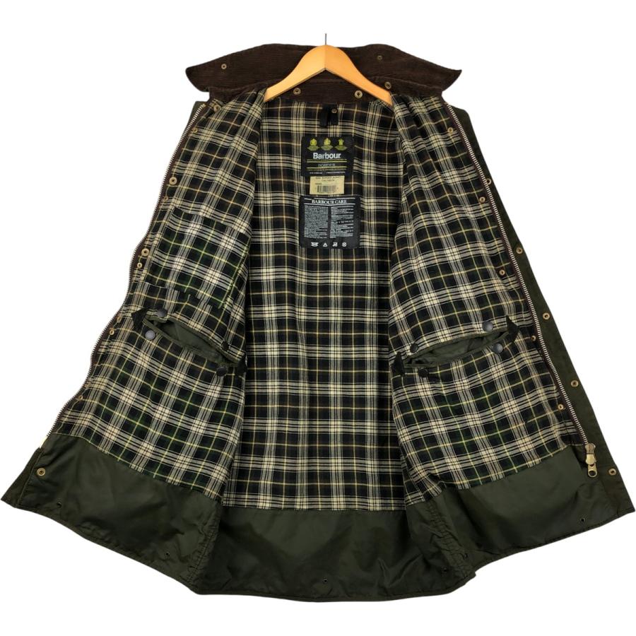 古着 90年代 バブアー Barbour BORDER ボーダー 旧3ワラント ワックス