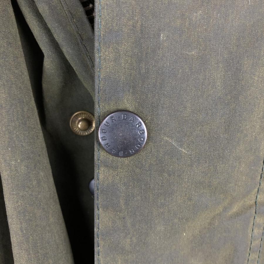 古着 90年代 バブアー Barbour BORDER ボーダー 旧3ワラント ワックス