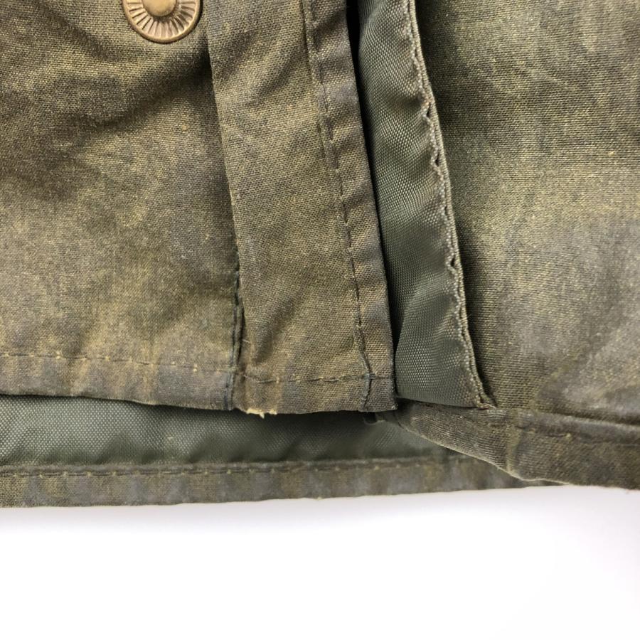 古着 90年代 バブアー Barbour BORDER ボーダー 旧3ワラント ワックス
