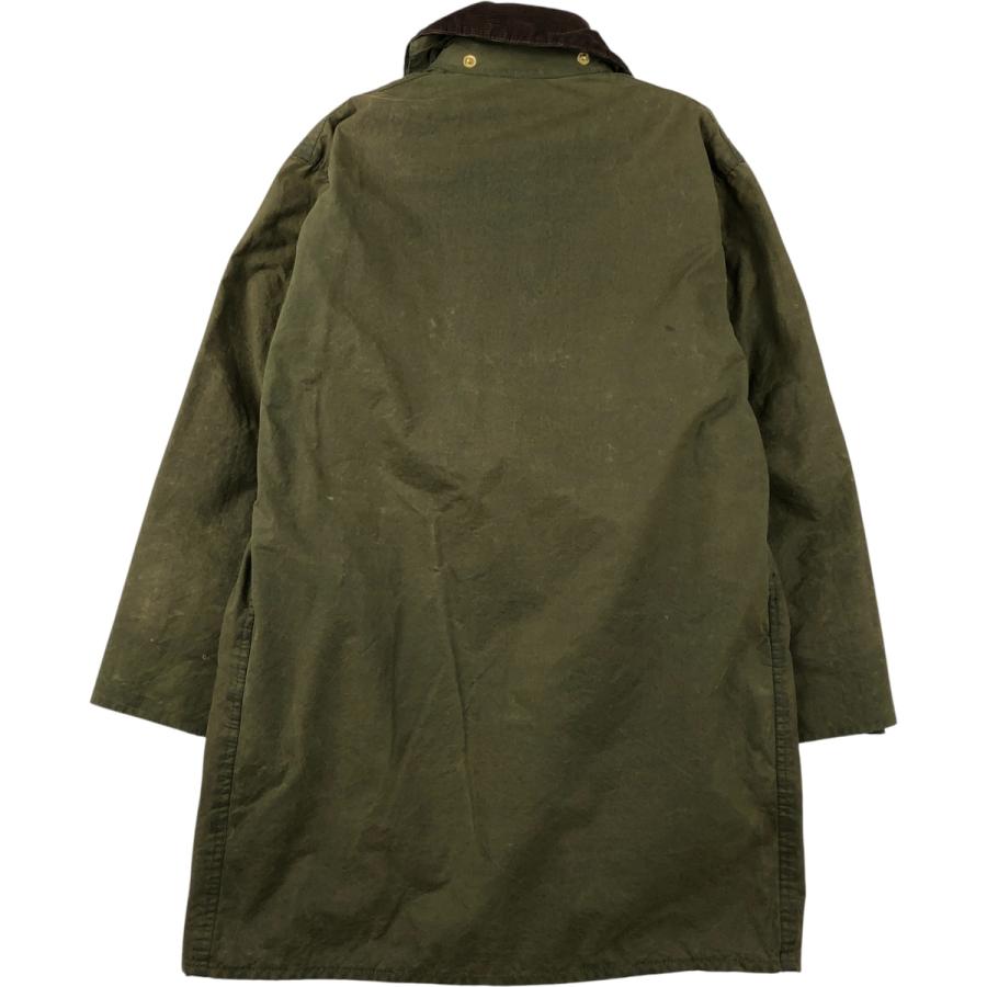 90s 英国製 Barbour BORDER 3ワラント C50 リペア有 古着 80~90年代 バブアー Barbour BORDER ボーダー 旧3ワラント