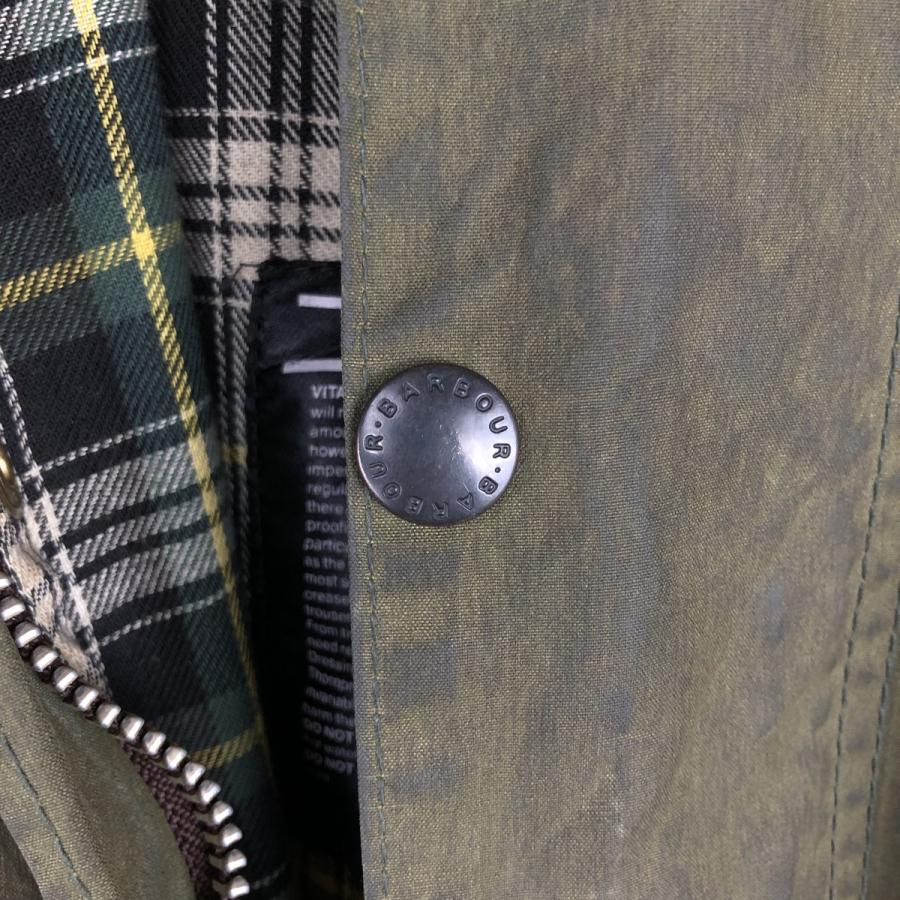 古着 80~90年代 バブアー Barbour BORDER ボーダー 旧3ワラント