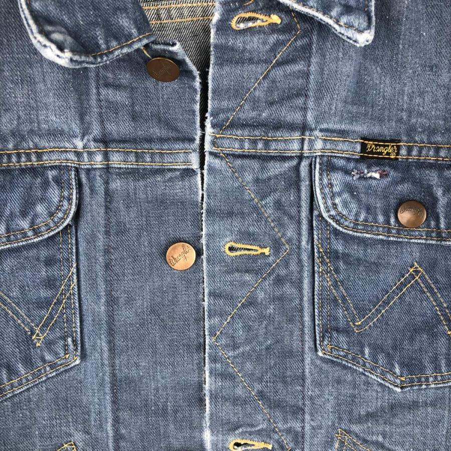 Wrangler（ラングラー） 古着 デニムジャケット Gジャン メンズS相当
