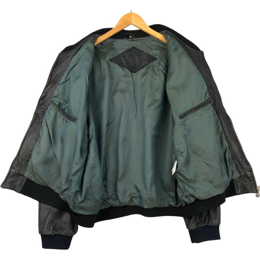 古着 TRAPPER レザーブルゾン メンズXXL相当 /eaa614929 : 古着屋JAM