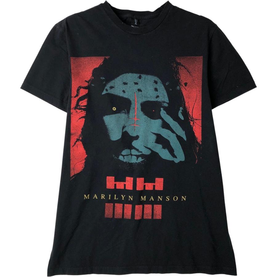 古着 MARILYN MANSON マリリンマンソン バンドTシャツ バンT メンズS