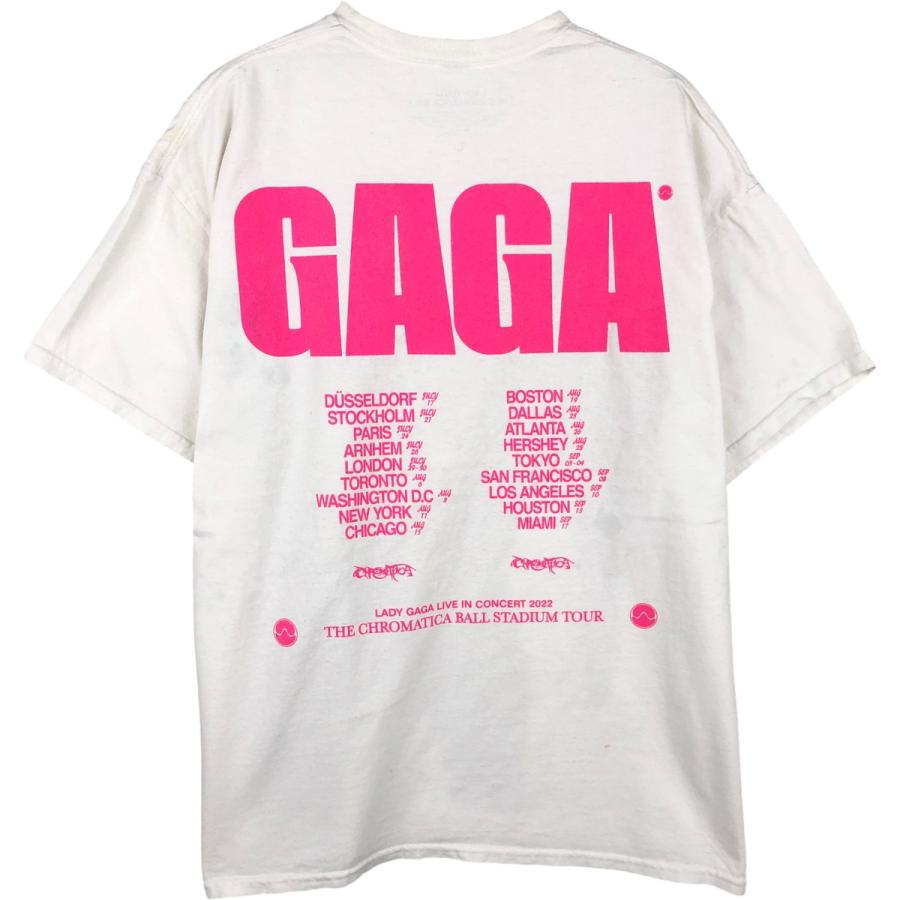 古着 LADY GAGA レディーガガ バンドTシャツ バンT メンズL相当 