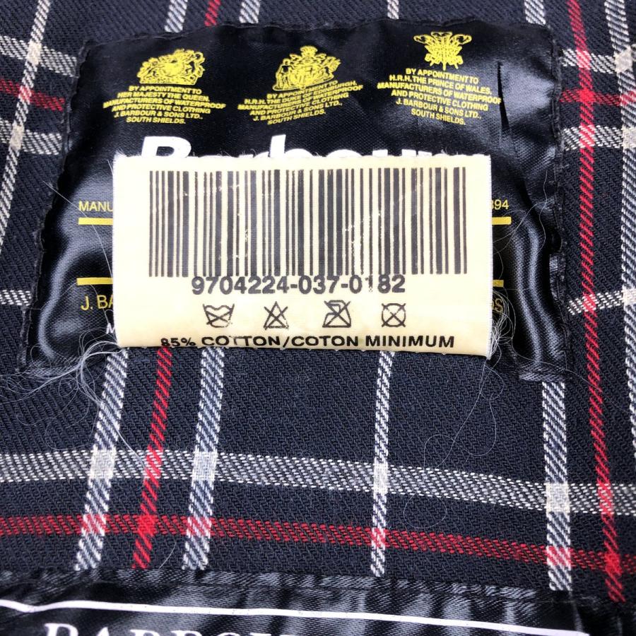 古着 90年代 バブアー BEDALE ビデイル 旧3ワラント バッジ付き