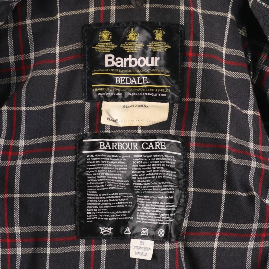 古着 80~90年代 バブアー Barbour BEDALE ビデイル 旧3ワラント