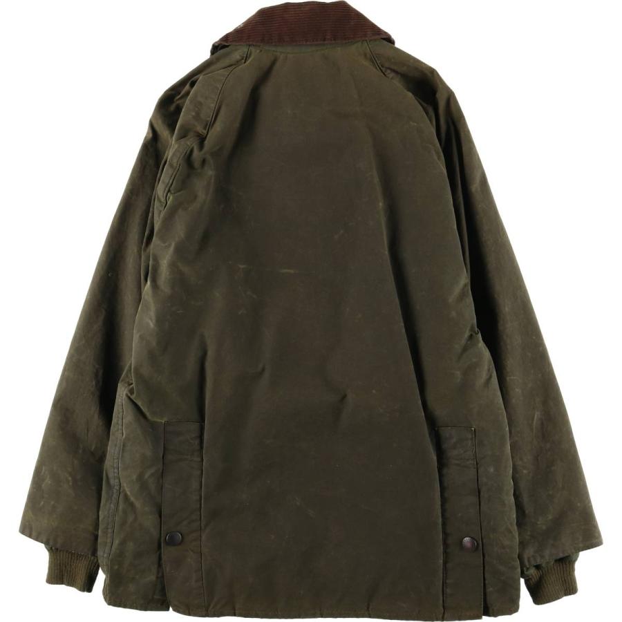 古着 00年代 バブアー Barbour BEDALE ビデイル 旧3ワラント ワックスコットン オイルドジャケット 英国製 C34 メンズS相当/eaa615037 古着 00年代 バブアー Barbour BEDALE ビデイル 旧3ワラント ワックス