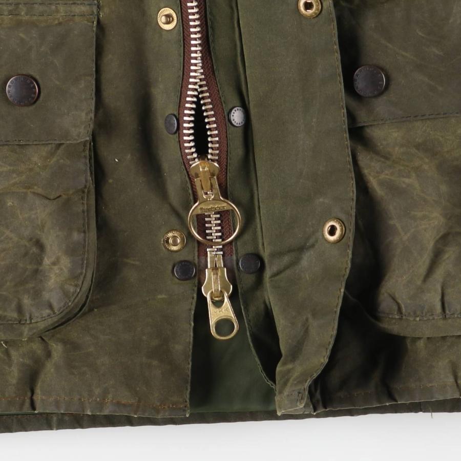 古着 00年代 バブアー Barbour BEDALE ビデイル 旧3ワラント ワックス