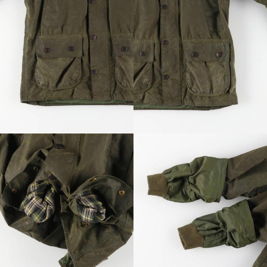 古着 00年代 バブアー Barbour BEDALE ビデイル 旧3ワラント ワックス