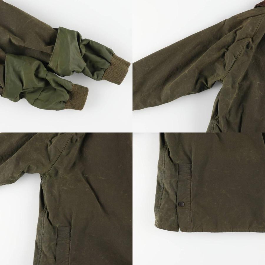 古着 00年代 バブアー Barbour BEDALE ビデイル 旧3ワラント ワックス