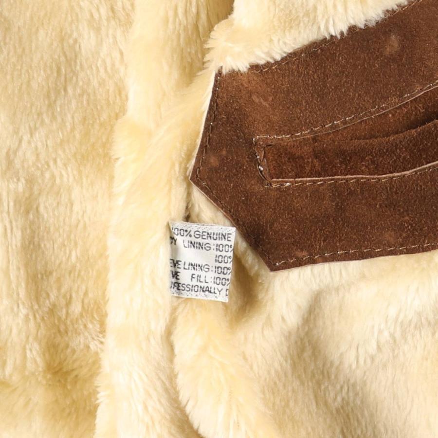 BARACUTA（バラクータ） 古着 中綿入り スエードレザーパーカー メンズ