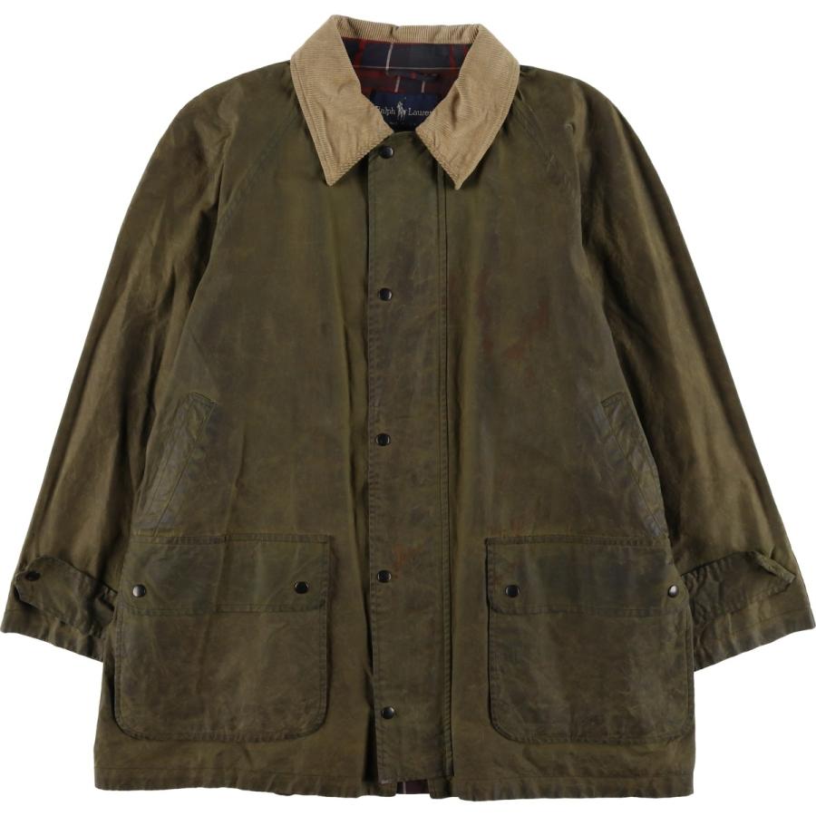 古着 ラルフローレン Ralph Lauren ワックスコットン オイルド