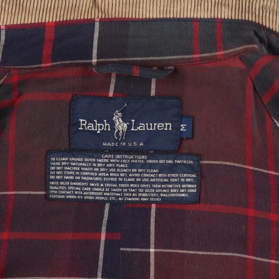 古着 ラルフローレン Ralph Lauren ワックスコットン オイルド