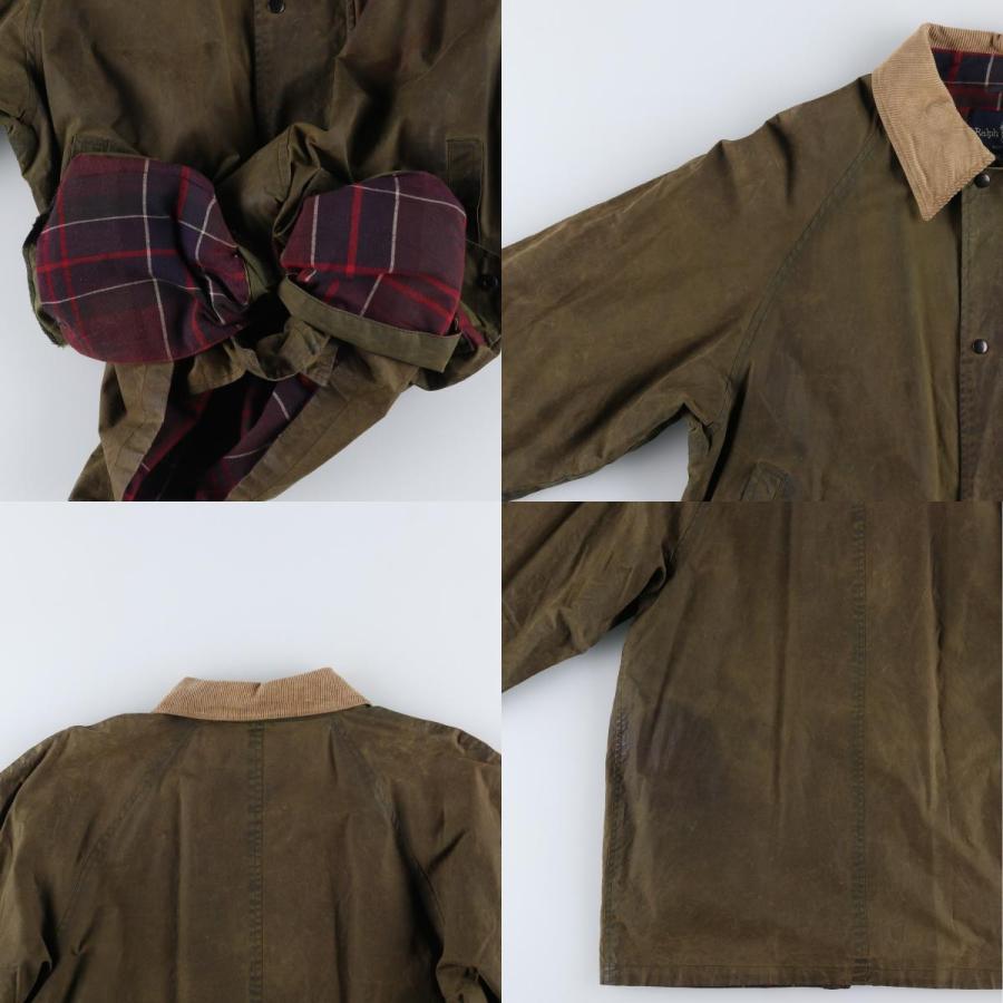 古着 ラルフローレン Ralph Lauren ワックスコットン オイルド