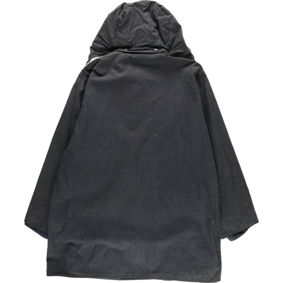 古着 00年代 バブアー Barbour BORDER ボーダー フード付き ワックスコットン オイルドジャケット 英国製 C46 メンズXL相当/eaa615085 古着 00年代 バブアー Barbour BORDER ボーダー フード付き ワックス
