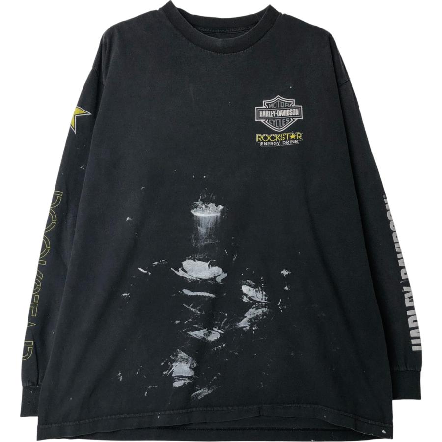 古着 ハーレーダビッドソン Harley-Davidson ロングTシャツ ロンT