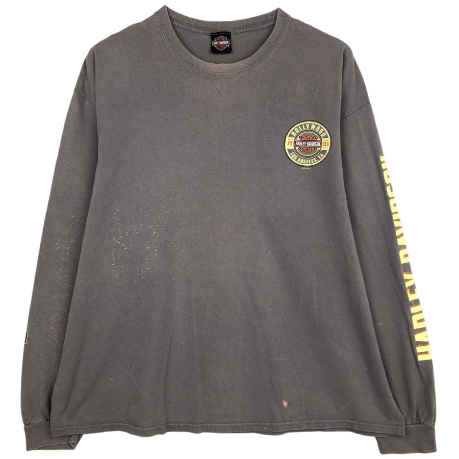 古着 ハーレーダビッドソン Harley-Davidson ロングTシャツ ロンT