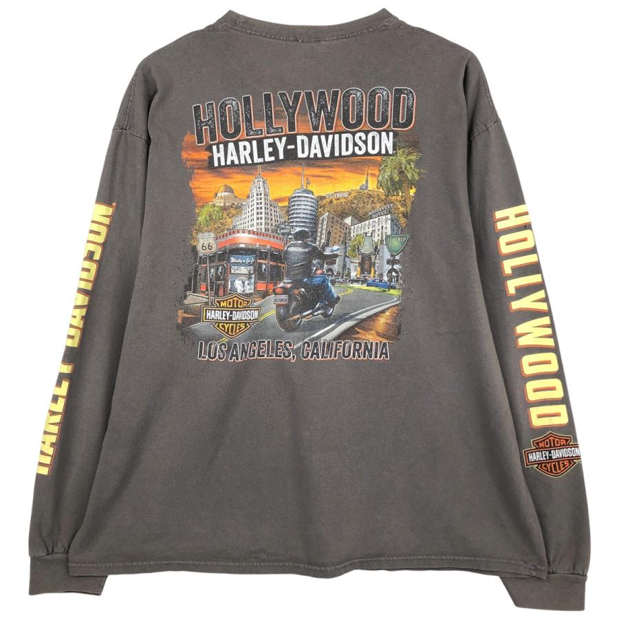 古着 ハーレーダビッドソン Harley-Davidson ロングTシャツ ロンT