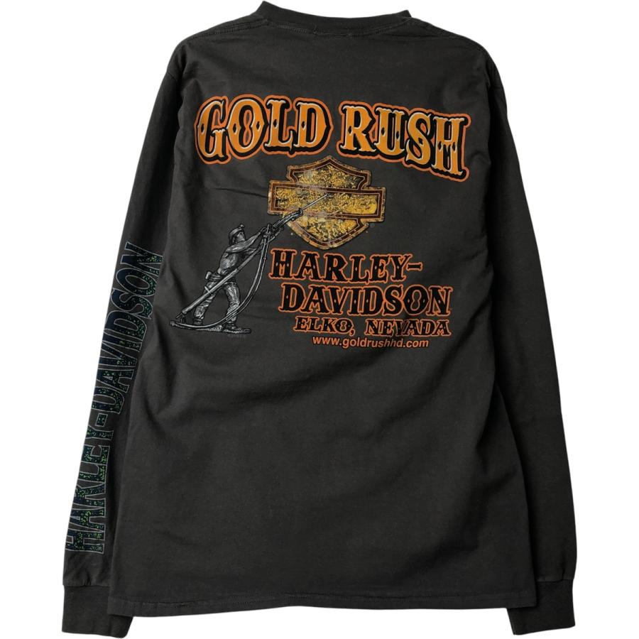 ハーレーダビットソン Harley-Davidson ロンT　 XL 古着 ハーレーダビッドソン Harley-Davidson ロングTシャツ ロンT