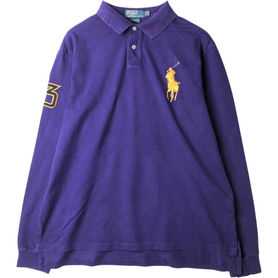 古着 ラルフローレン Ralph Lauren POLO by CUSTOM FIT ビッグポニー