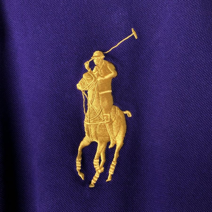 古着 ラルフローレン Ralph Lauren POLO by CUSTOM FIT ビッグポニー