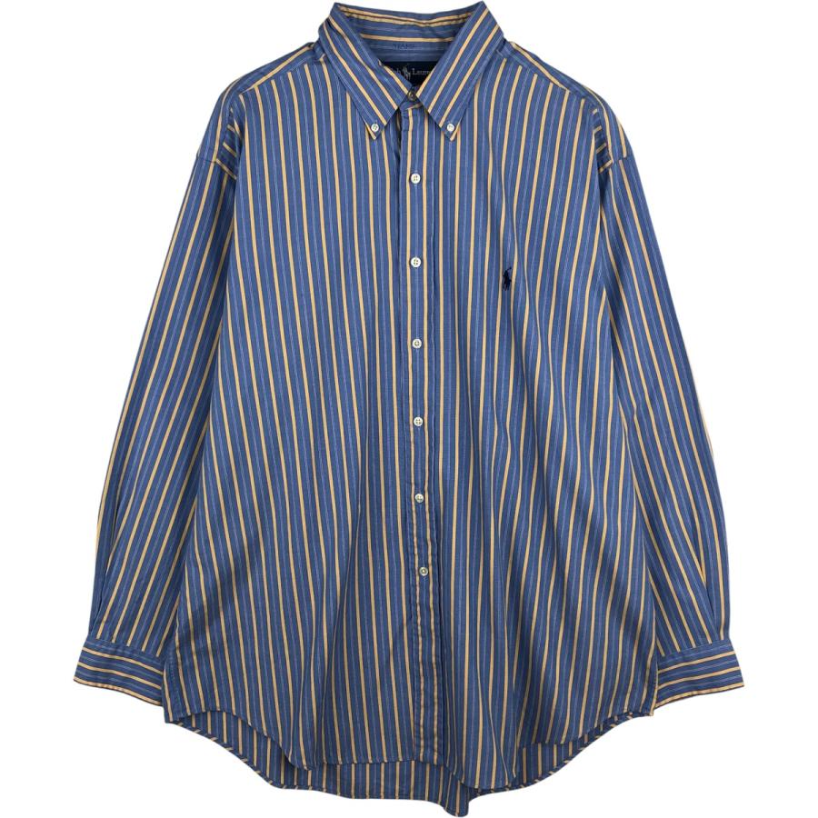 古着 ラルフローレン Ralph Lauren YARMOUTH 長袖 ボタンダウン