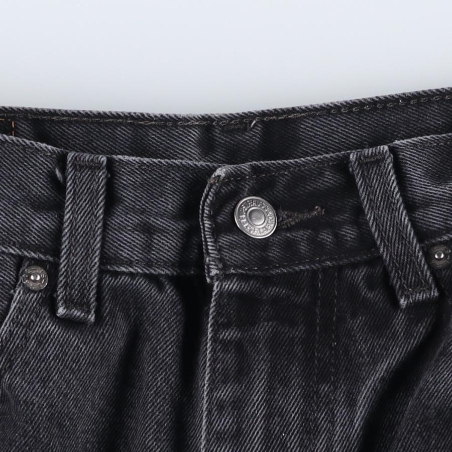Levi's（リーバイス） 古着 Levi's 505 ブラックデニム テーパード